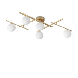 Atlas PL5 - Ideal Lux - plafon – kolor Złoty (nr kat. 311364)