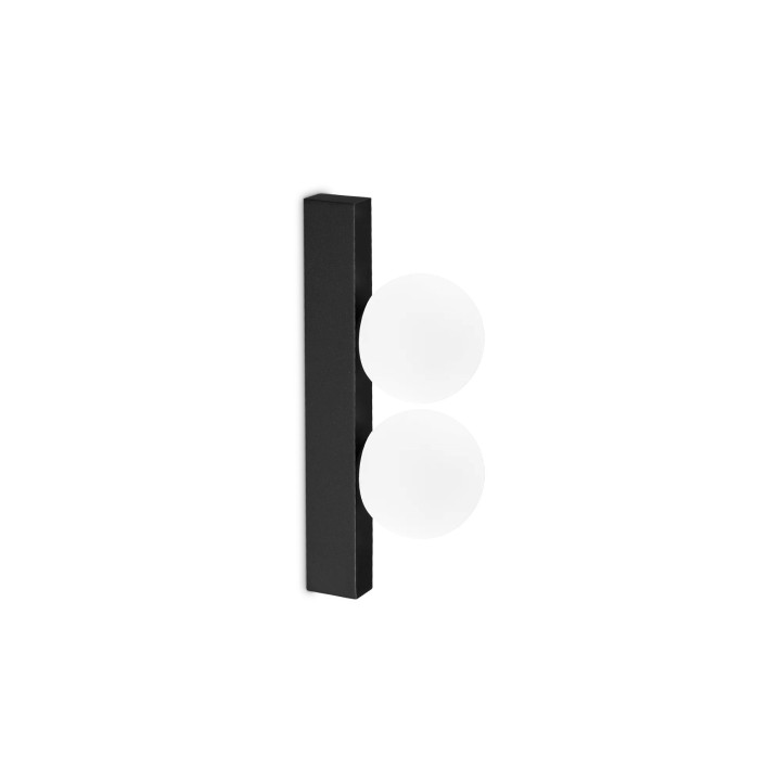 Binomio LED PL2 - Ideal Lux - kinkiet – kolor Czarny (nr kat. 313252)