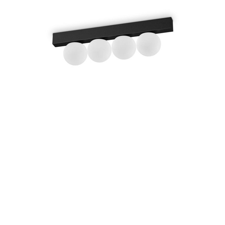 Binomio LED PL4 - Ideal Lux - plafon – kolor Czarny (nr kat. 313283)