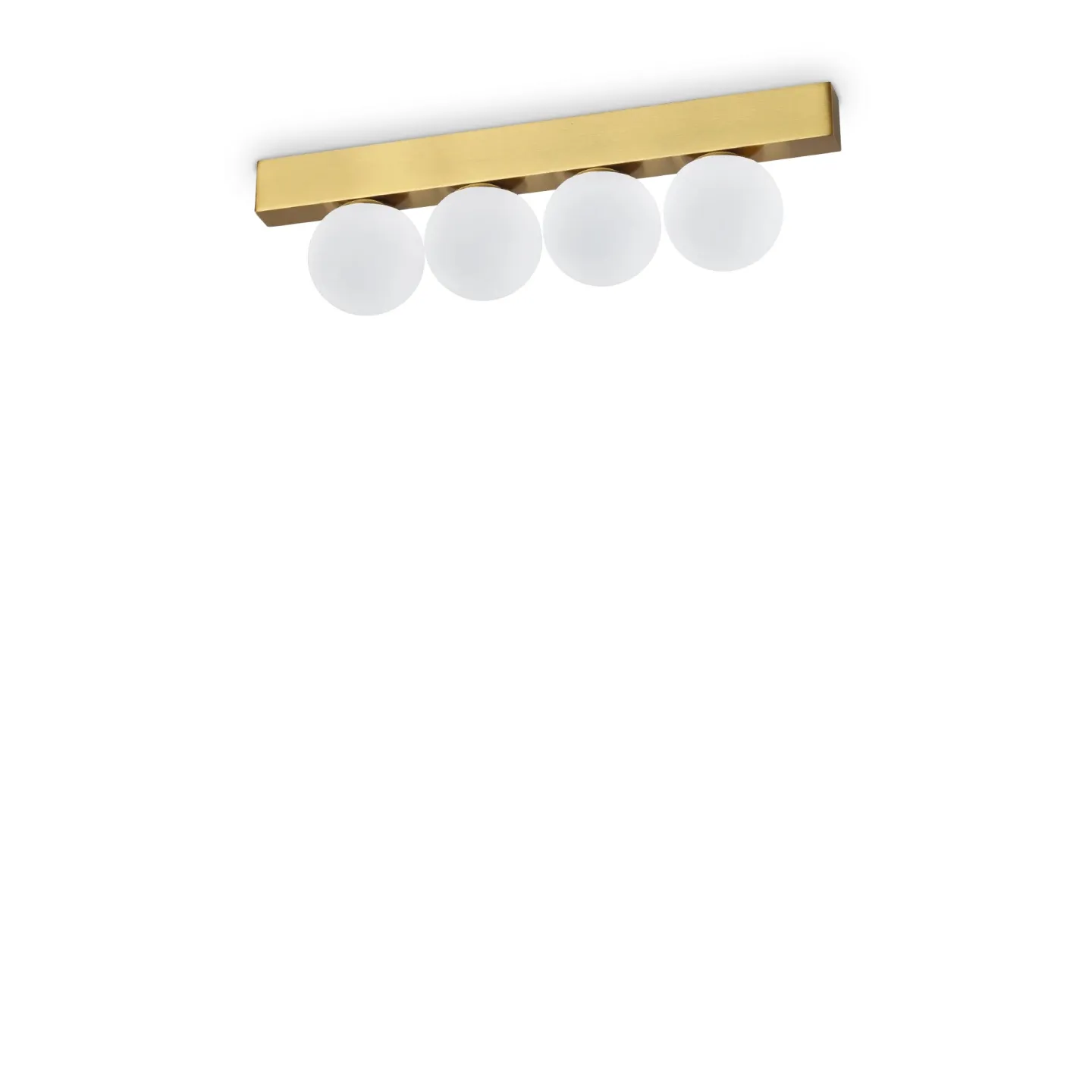 Binomio LED PL4 - Ideal Lux - plafon – kolor Mosiądz (nr kat. 328249)