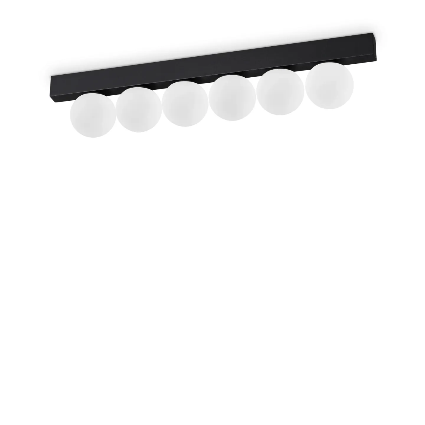 Binomio LED PL6 - Ideal Lux - plafon – kolor Czarny (nr kat. 313290)