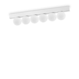 Binomio LED PL6 - Ideal Lux - plafon – kolor Biały (nr kat. 328256)