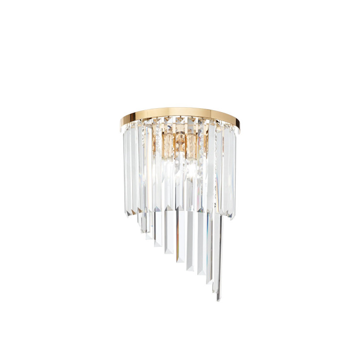 Carlton AP3 - Ideal Lux - kinkiet – kolor Złoty (nr kat. 213491)