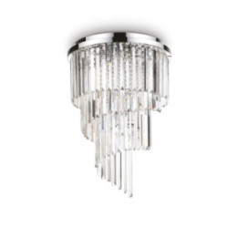 Carlton PL12 - Ideal Lux - plafon – kolor Chrom (nr kat. 168937)