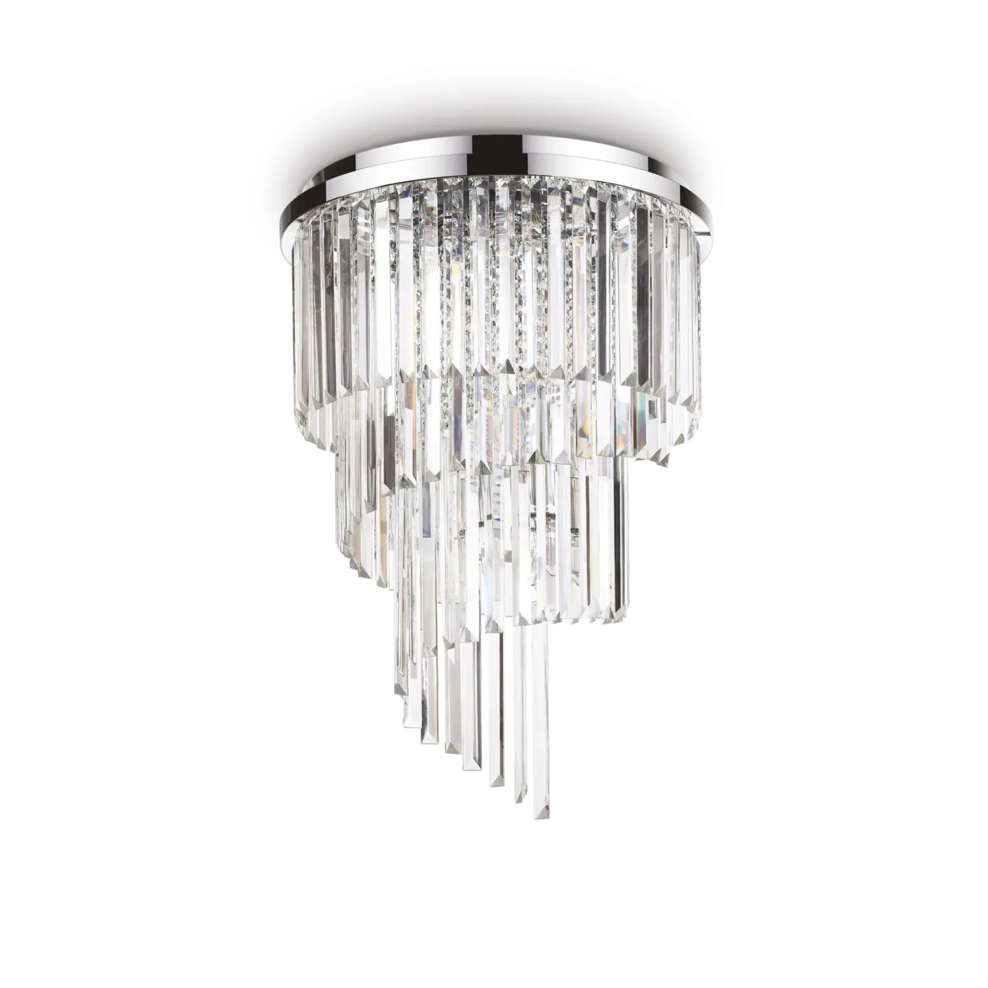 Carlton PL12 - Ideal Lux - plafon – kolor Chrom (nr kat. 168937)