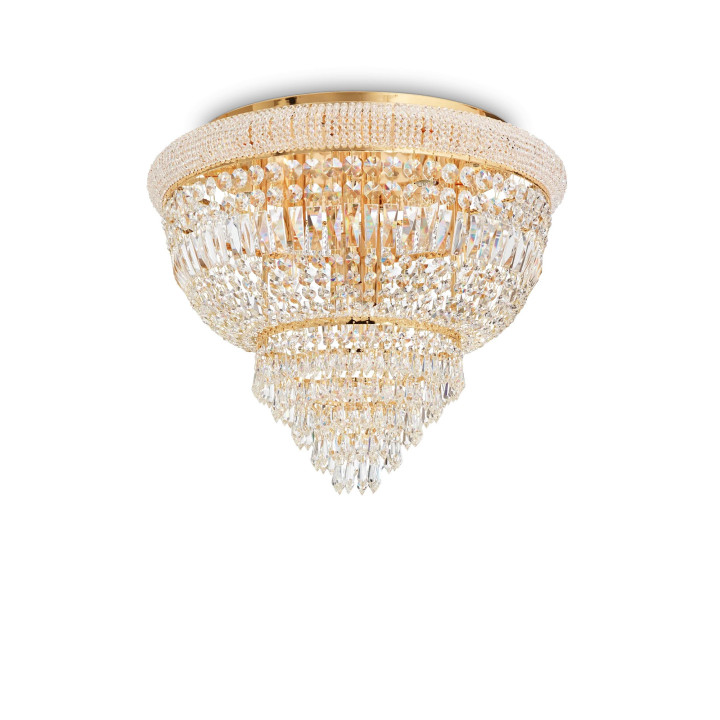 Dubai PL6 - Ideal Lux - plafon – kolor Mosiądz (nr kat. 201016)