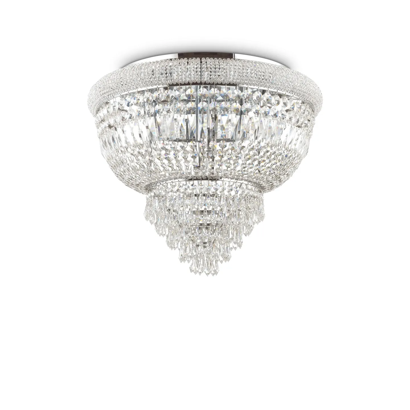 Dubai PL6 - Ideal Lux - plafon – kolor Chrom (nr kat. 207186)