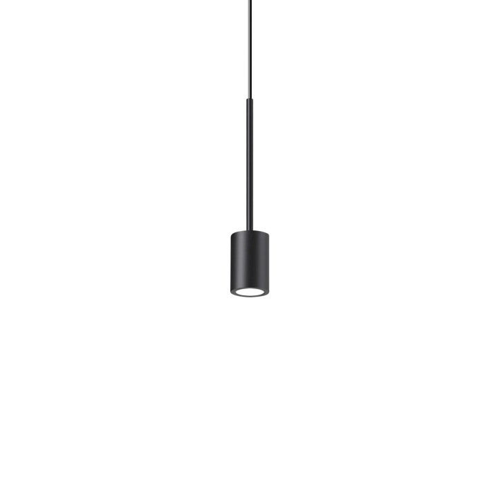 Archimede SP Cilindro - Ideal Lux - lampa wisząca – kolor Czarny (nr kat. 328331)