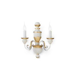 Firenze AP2 - Ideal Lux - kinkiet – kolor Biały (nr kat. 012902)