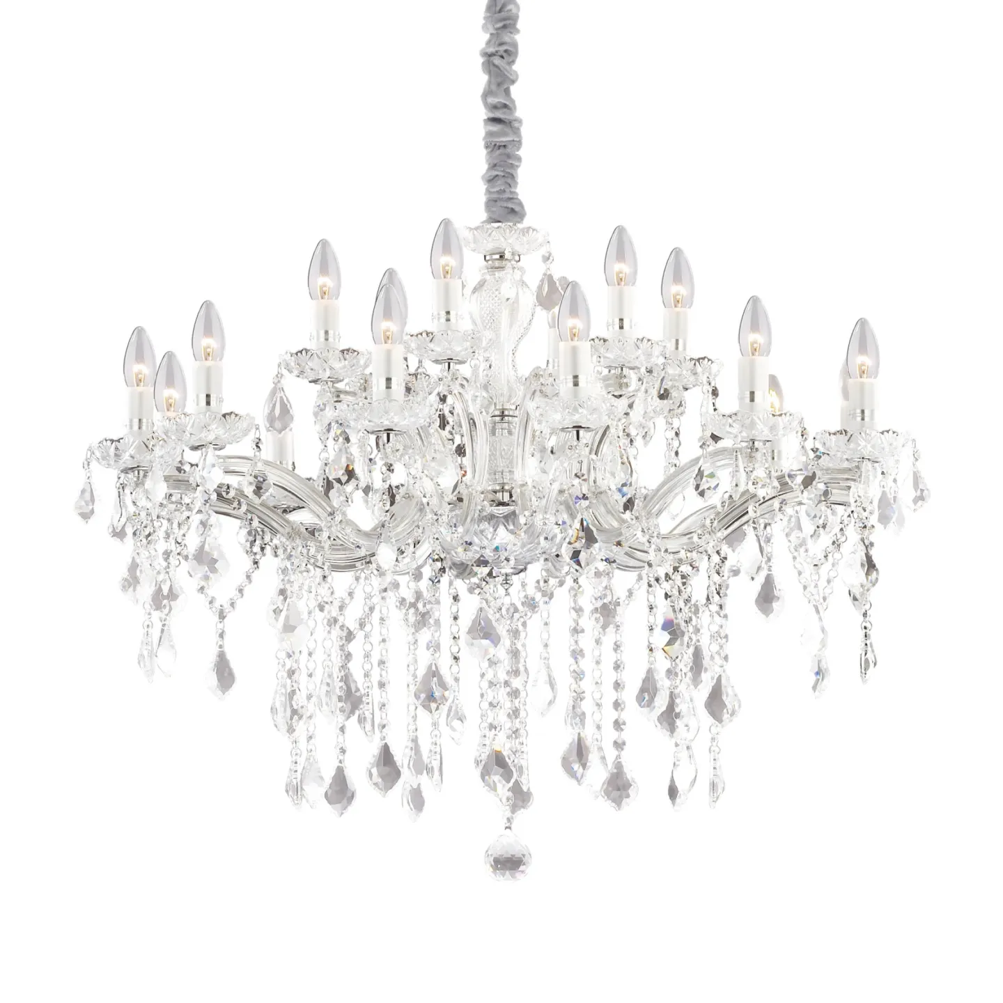 Florian SP18 - Ideal Lux - lampa wisząca – kolor Chrom (nr kat. 075150)