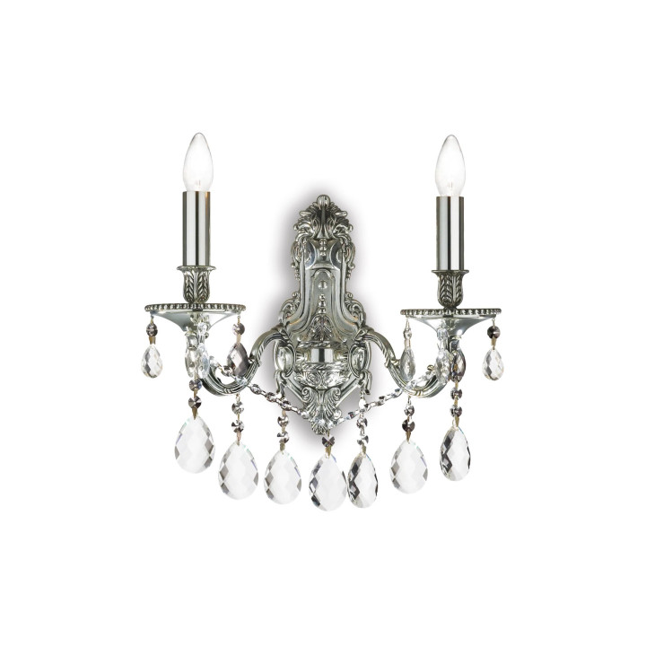 Gioconda AP2 - Ideal Lux - kinkiet – kolor Srebrny (nr kat. 044910)