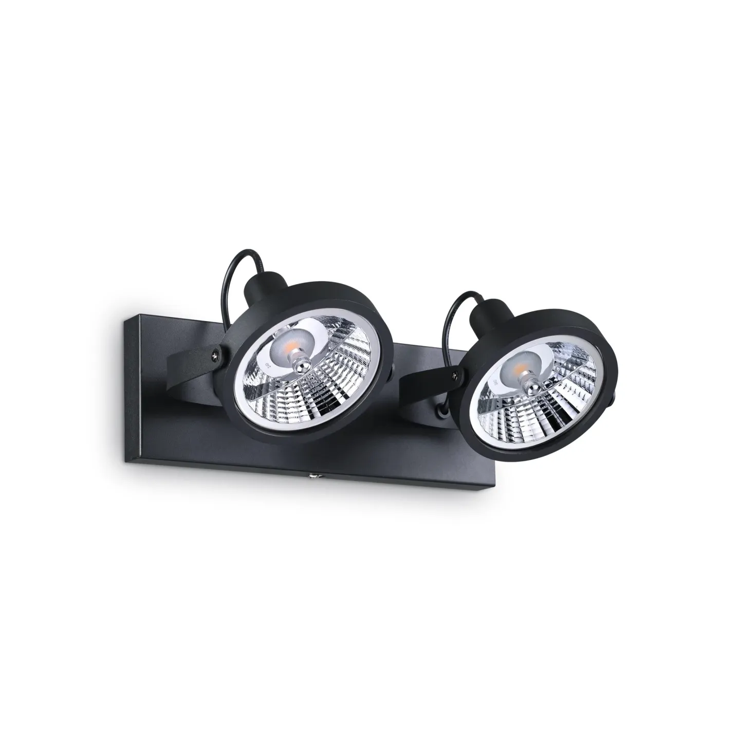 Glim PL2 - Ideal Lux - plafon – kolor Czarny (nr kat. 200248)