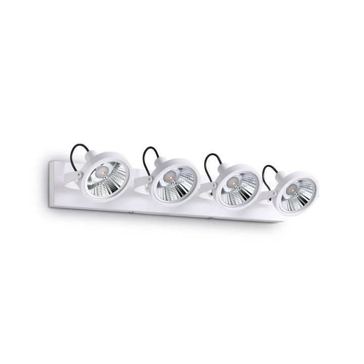 Glim PL4 - Ideal Lux - plafon – kolor Biały (nr kat. 200217)