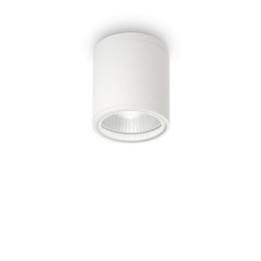 Gun PL1 - Ideal Lux - plafon zewnętrzny – kolor Biały (nr kat. 122663)