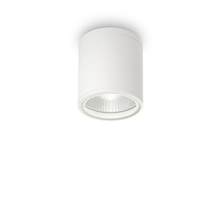 Gun PL1 - Ideal Lux - plafon zewnętrzny – kolor Biały (nr kat. 122663)