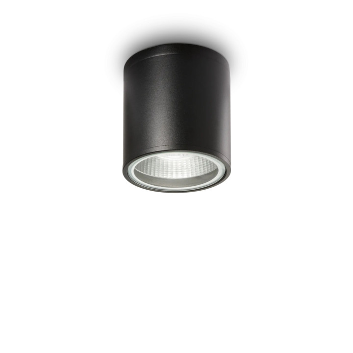 Gun PL1 - Ideal Lux - plafon zewnętrzny – kolor Czarny (nr kat. 122687)