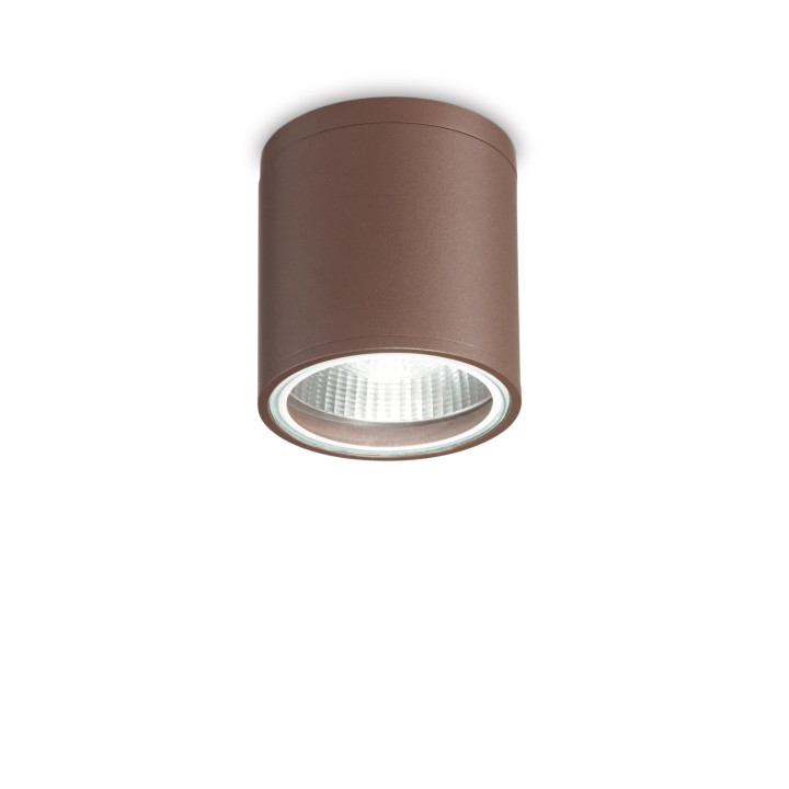 Gun PL1 - Ideal Lux - plafon zewnętrzny – kolor Kawowy (coffee) (nr kat. 163666)