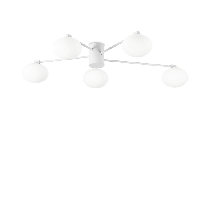 Hermes PL5 D90 - Ideal Lux - plafon – kolor Biały (nr kat. 316680)