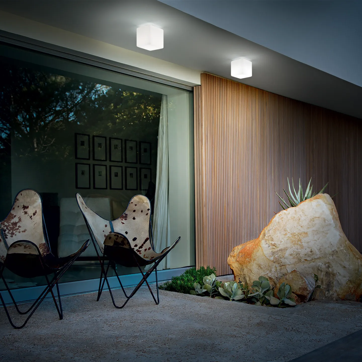 Luna PL1 D11 - Ideal Lux - plafon zewnętrzny – zdjęcie 2