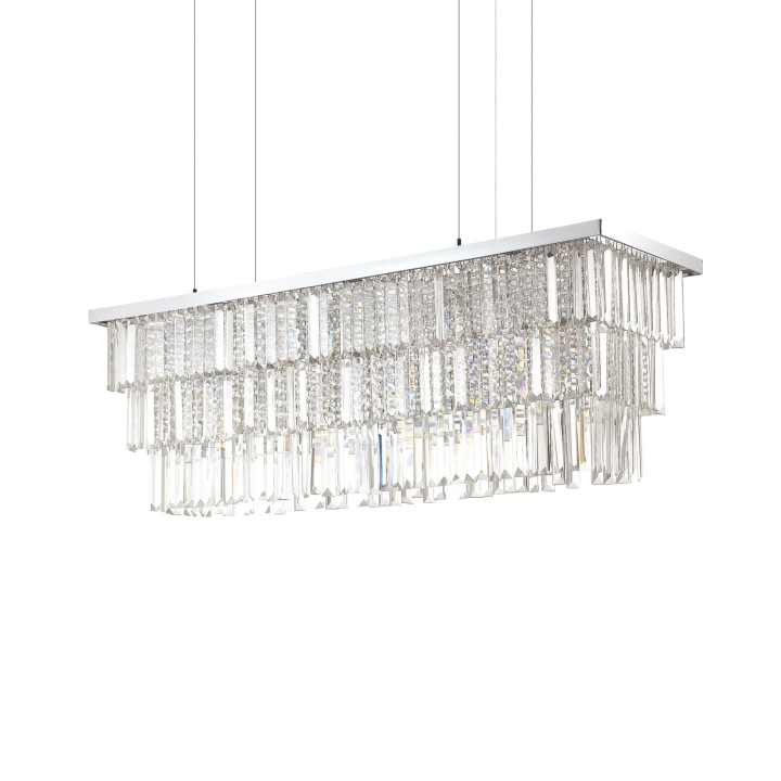 Martinez SP8 - Ideal Lux - lampa wisząca – kolor Chrom (nr kat. 166360)
