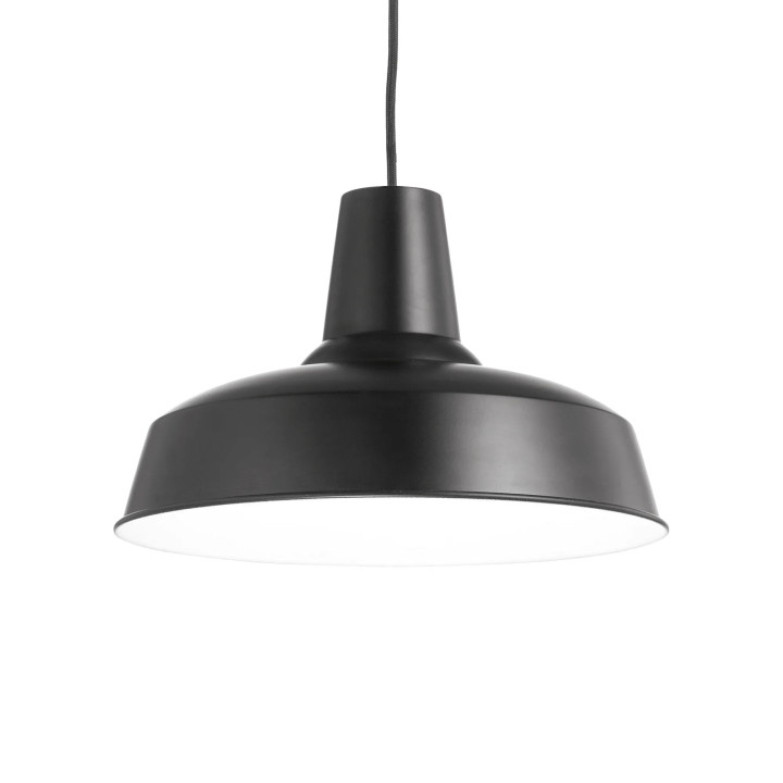 Moby SP1 - Ideal Lux - lampa wisząca – kolor Czarny (nr kat. 093659)