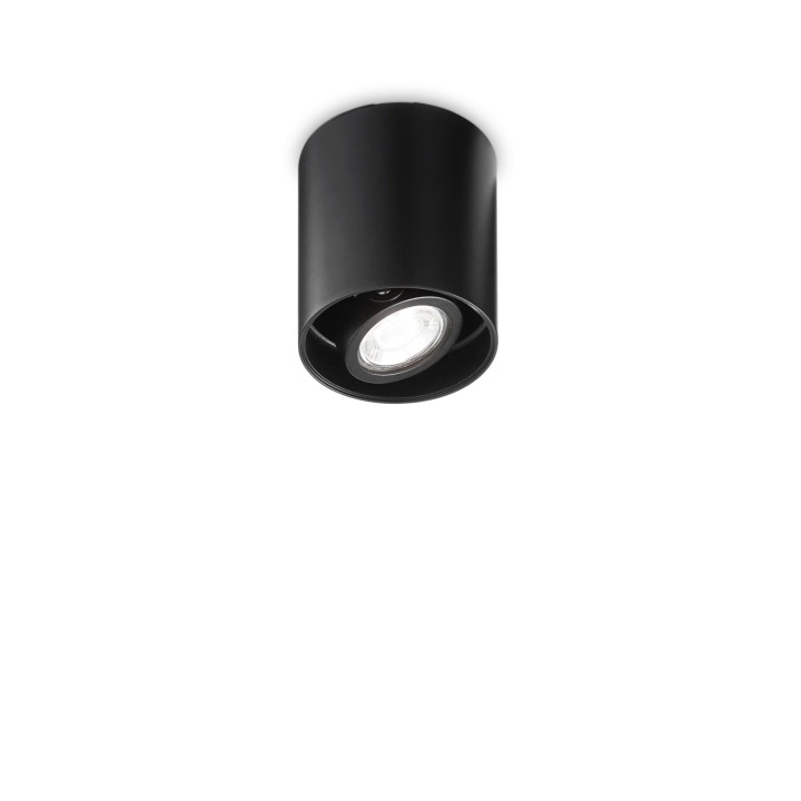 Mood PL1 D09 Round - Ideal Lux - plafon – kolor Czarny (nr kat. 243924)