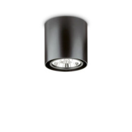 Mood PL1 D15 Round - Ideal Lux - plafon – kolor Czarny (nr kat. 243450)