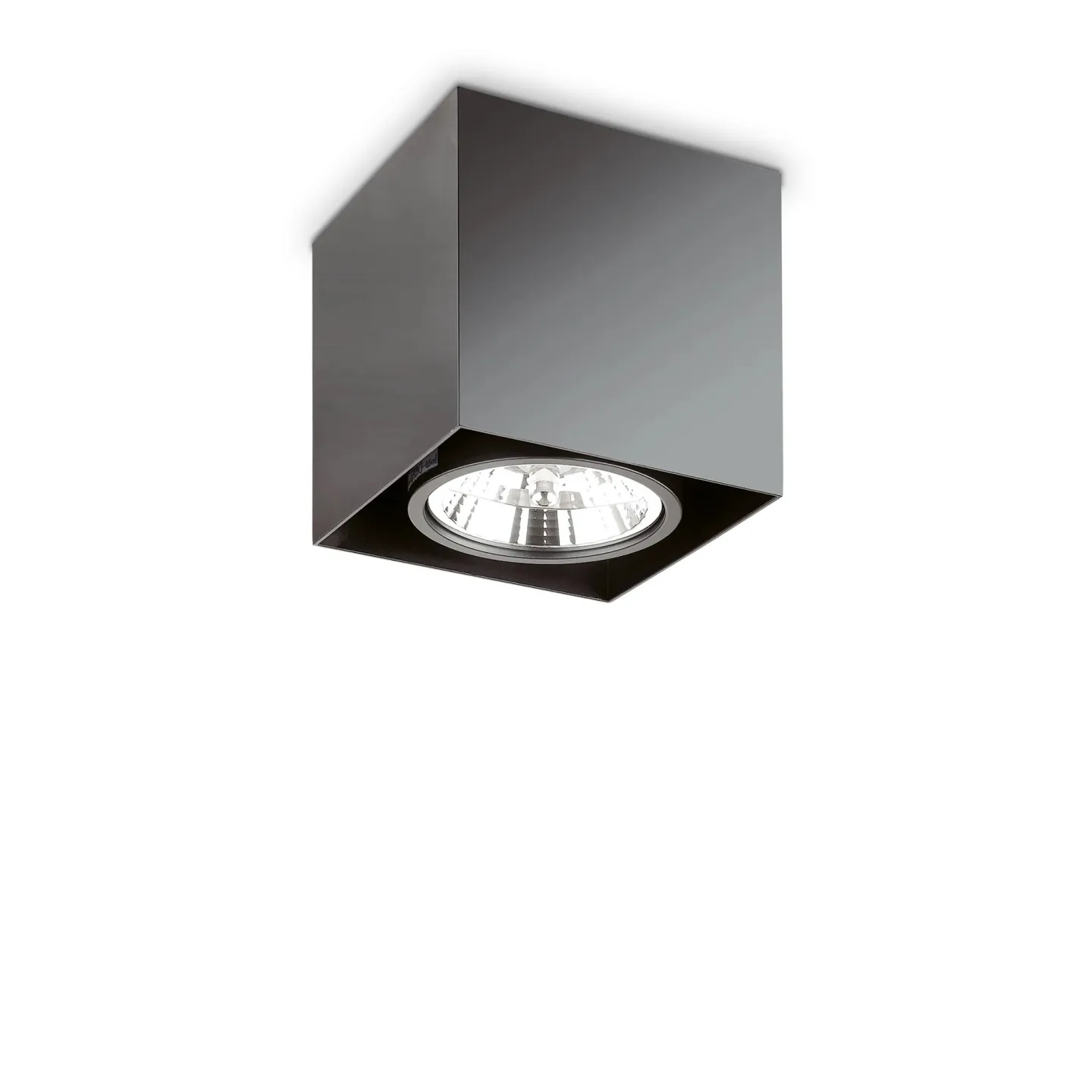 Mood PL1 D15 Square - Ideal Lux - plafon – kolor Czarny (nr kat. 243931)