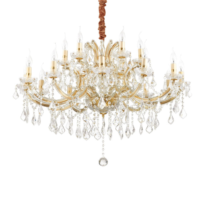 Napoleon SP18 - Ideal Lux - lampa wisząca – kolor Złoty (nr kat. 167411)