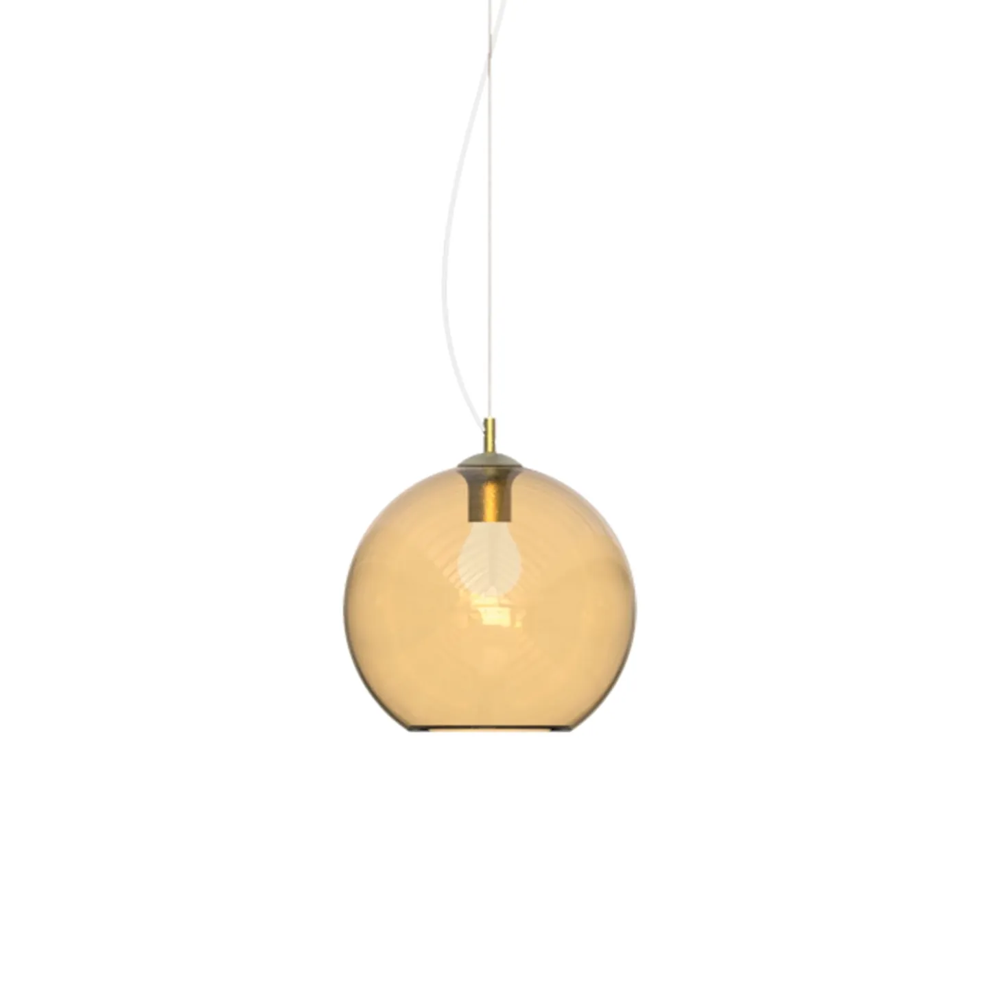Nemo SP1 D30 - Ideal Lux - lampa wisząca – kolor Bursztynowy (nr kat. 339054)