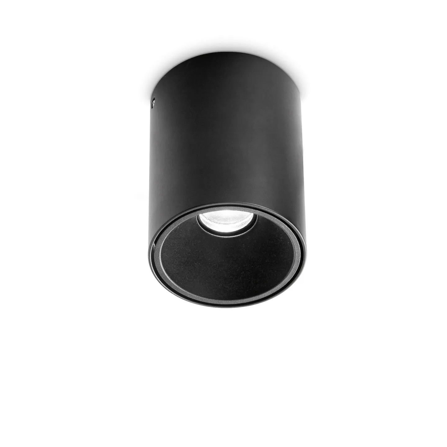Nitro PL Round D09 3000K - Ideal Lux - plafon – kolor Czarny (nr kat. 205984)