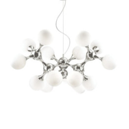 Nodi SP15 - Ideal Lux - lampa wisząca – kolor Biały (nr kat. 082073)