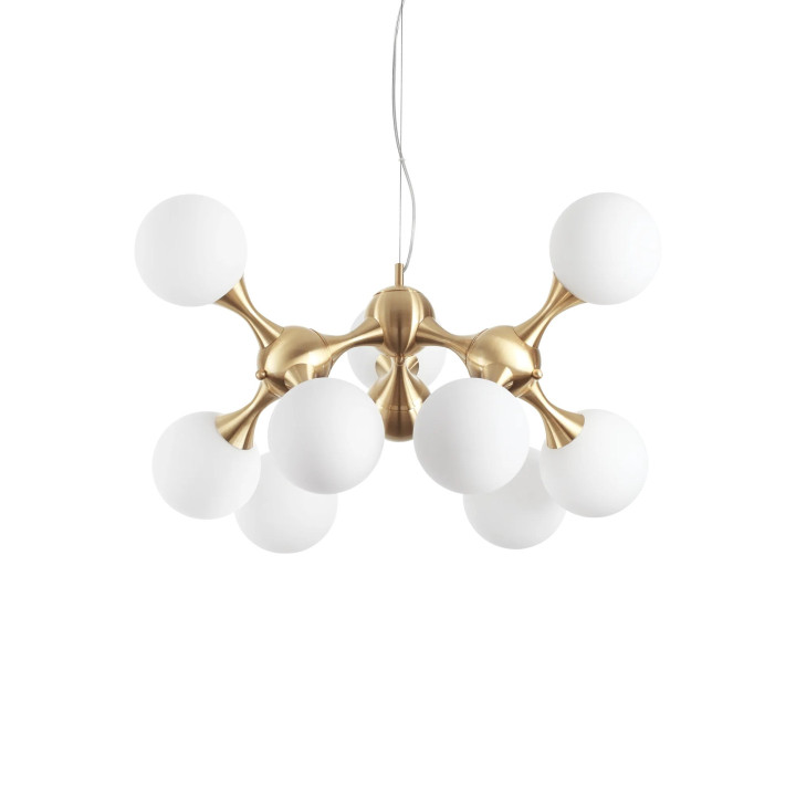 Nodi SP9 - Ideal Lux - lampa wisząca – kolor Mosiądz (nr kat. 241036)