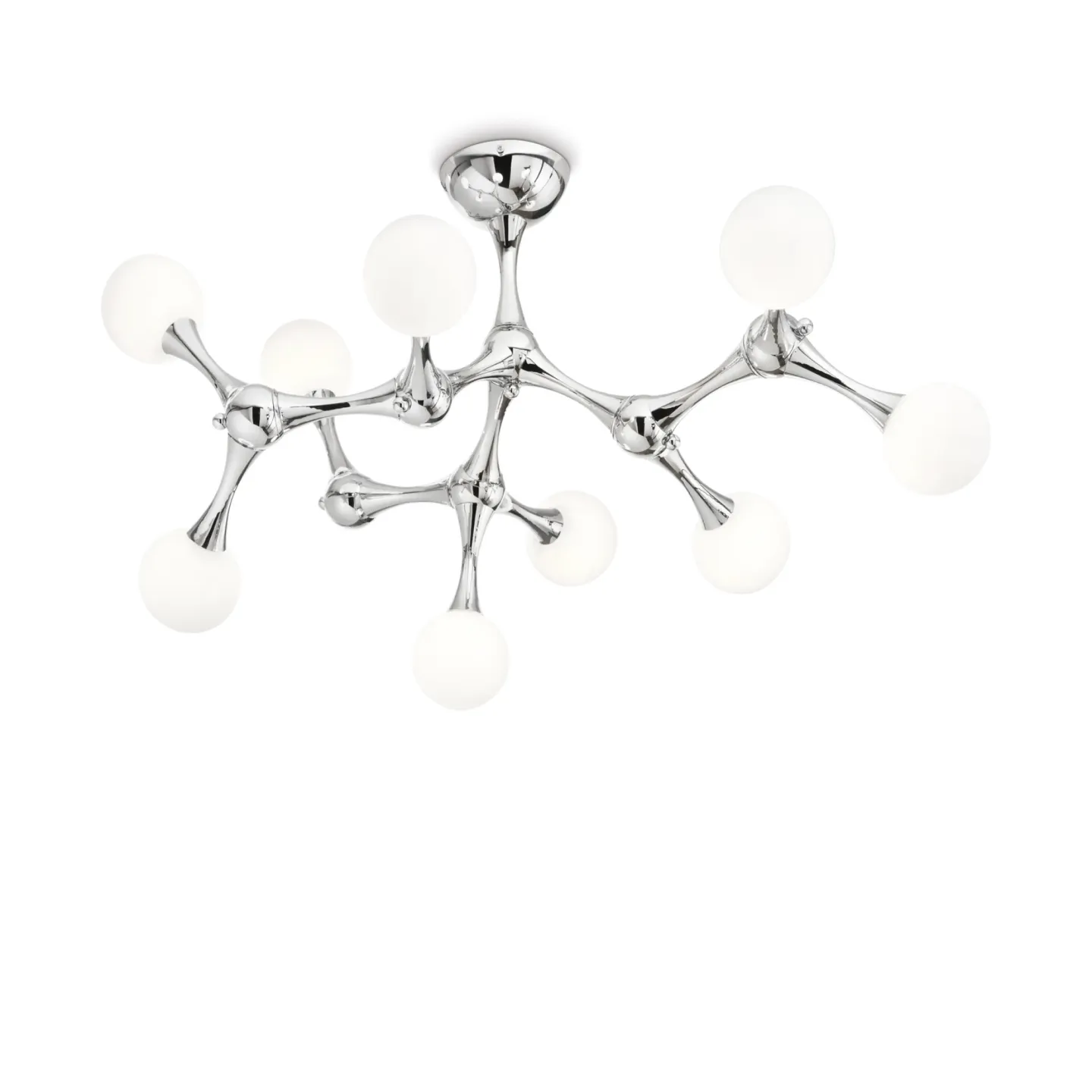Nodino PL9 - Ideal Lux - plafon – kolor Chrom (nr kat. 133393)