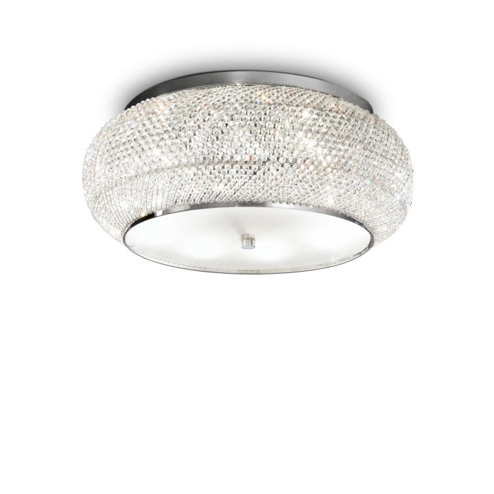 Pasha' PL10 - Ideal Lux - plafon – kolor Chrom (nr kat. 100746)