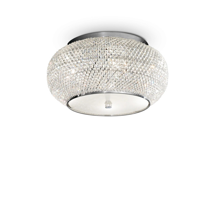 Pasha' PL6 - Ideal Lux - plafon – kolor Chrom (nr kat. 100784)