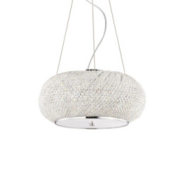 Pasha' SP6 - Ideal Lux - lampa wisząca – kolor Chrom (nr kat. 082158)