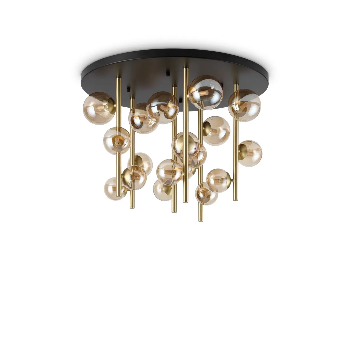 Perlage PL18 - Ideal Lux - plafon – kolor Bursztynowy (nr kat. 328379)