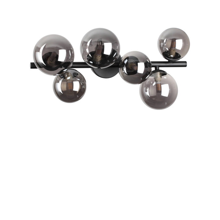 Perlage PL6 - Ideal Lux - plafon – kolor Dymny (nr kat. 309262)