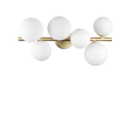 Perlage PL6 - Ideal Lux - plafon – kolor Biały (nr kat. 309279)