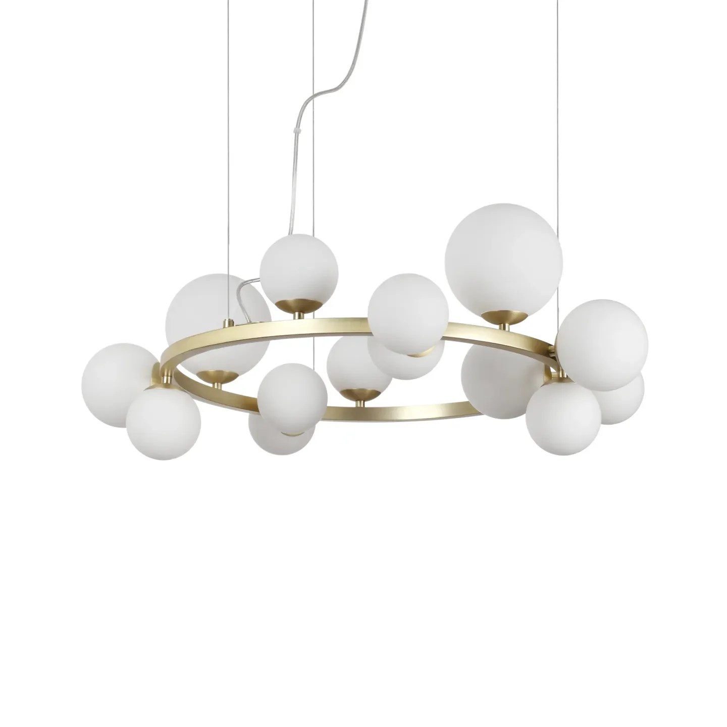 Perlage SP14 - Ideal Lux - lampa wisząca – kolor Biały (nr kat. 283814)