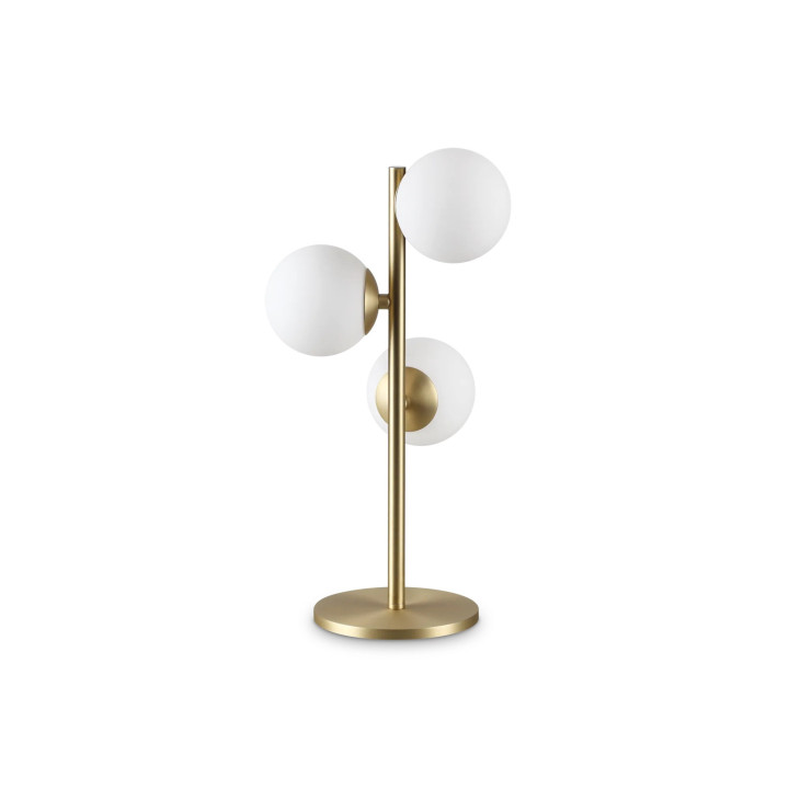 Perlage TL3 - Ideal Lux - lampa stołowa – kolor Biały (nr kat. 292472)