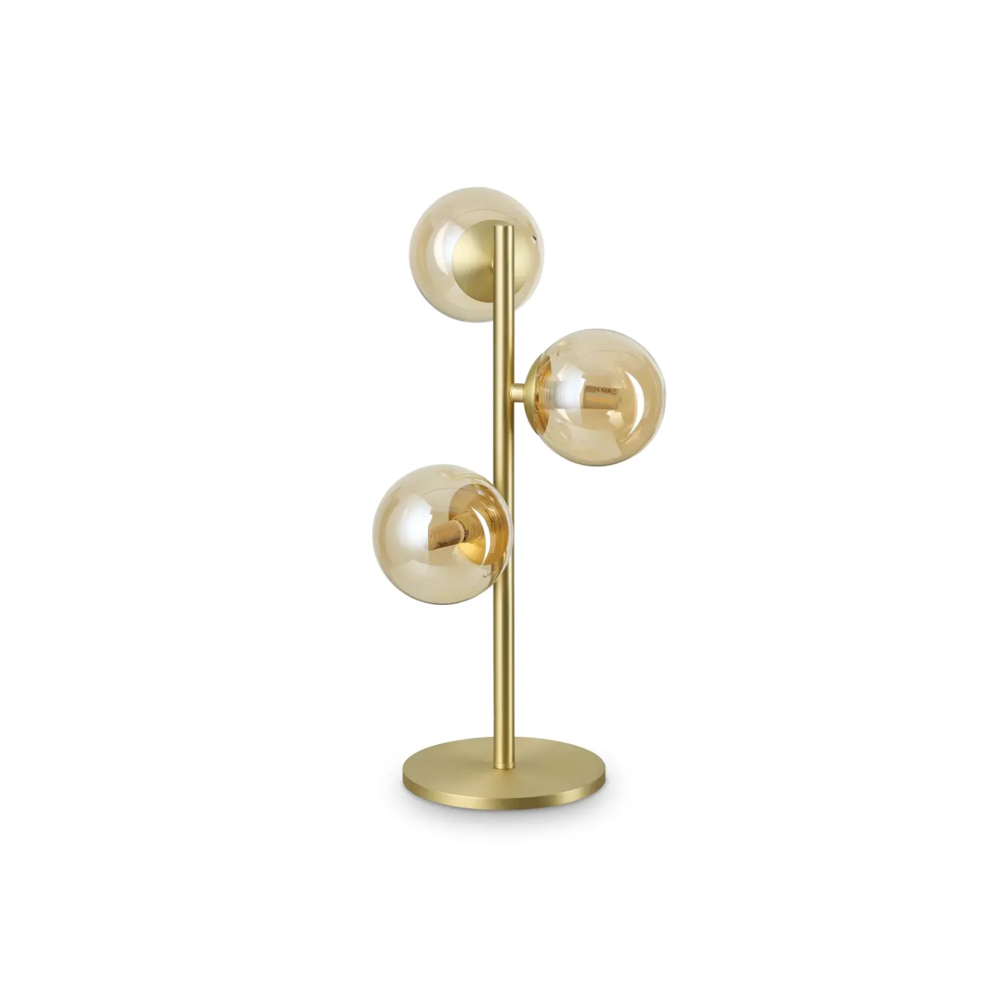 Perlage TL3 - Ideal Lux - lampa stołowa – kolor Bursztynowy (nr kat. 322759)