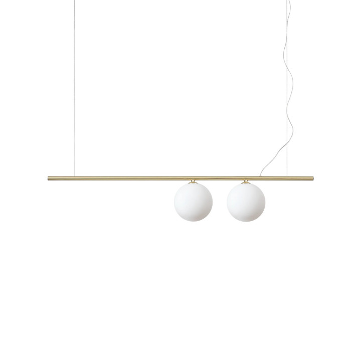 Perline SP2 - Ideal Lux - lampa wisząca – kolor Mosiądz (nr kat. 282107)