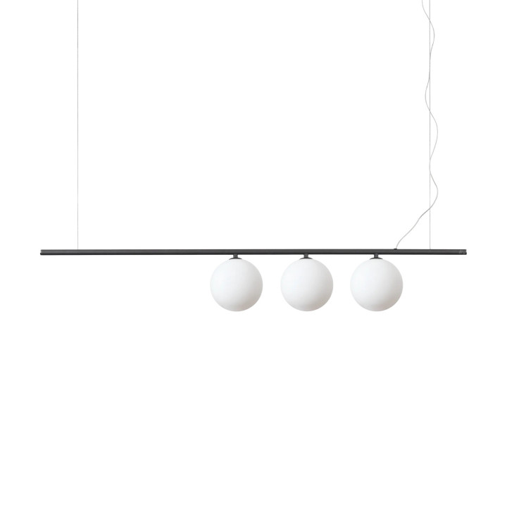 Perline SP3 - Ideal Lux - lampa wisząca – kolor Czarny (nr kat. 307008)