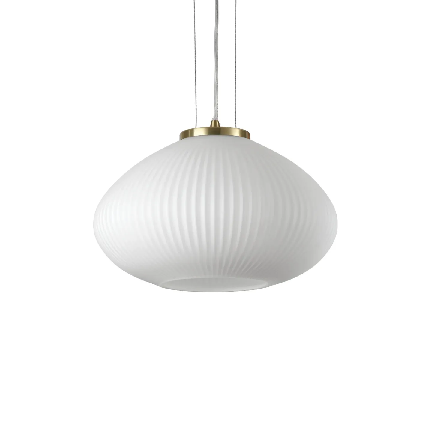 Plisse' SP1 D35 - Ideal Lux - lampa wisząca – kolor Mosiądz (nr kat. 264547)