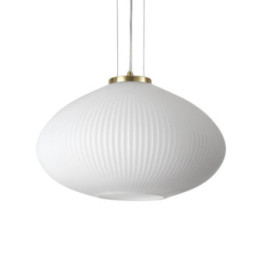 Plisse' SP1 D45 - Ideal Lux - lampa wisząca – kolor Mosiądz (nr kat. 285191)