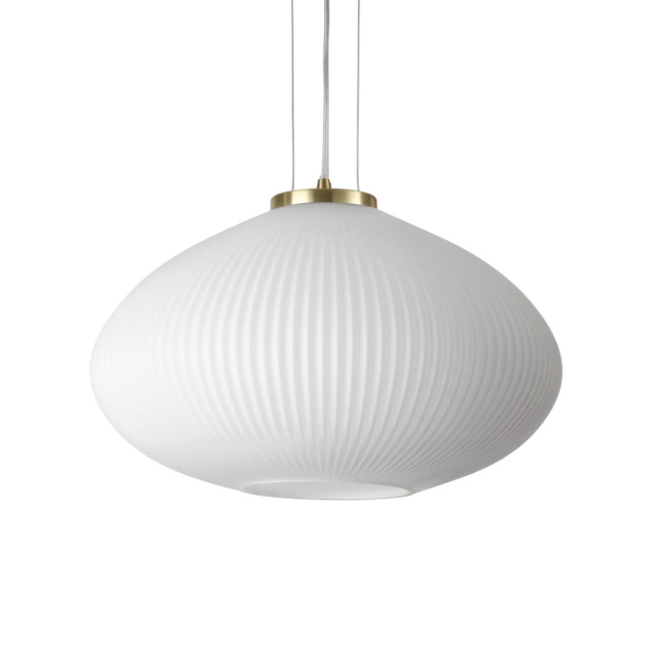 Plisse' SP1 D45 - Ideal Lux - lampa wisząca – kolor Mosiądz (nr kat. 285191)