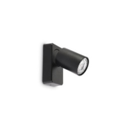 Rudy AP1 Round - Ideal Lux - kinkiet – kolor Czarny (nr kat. 229010)