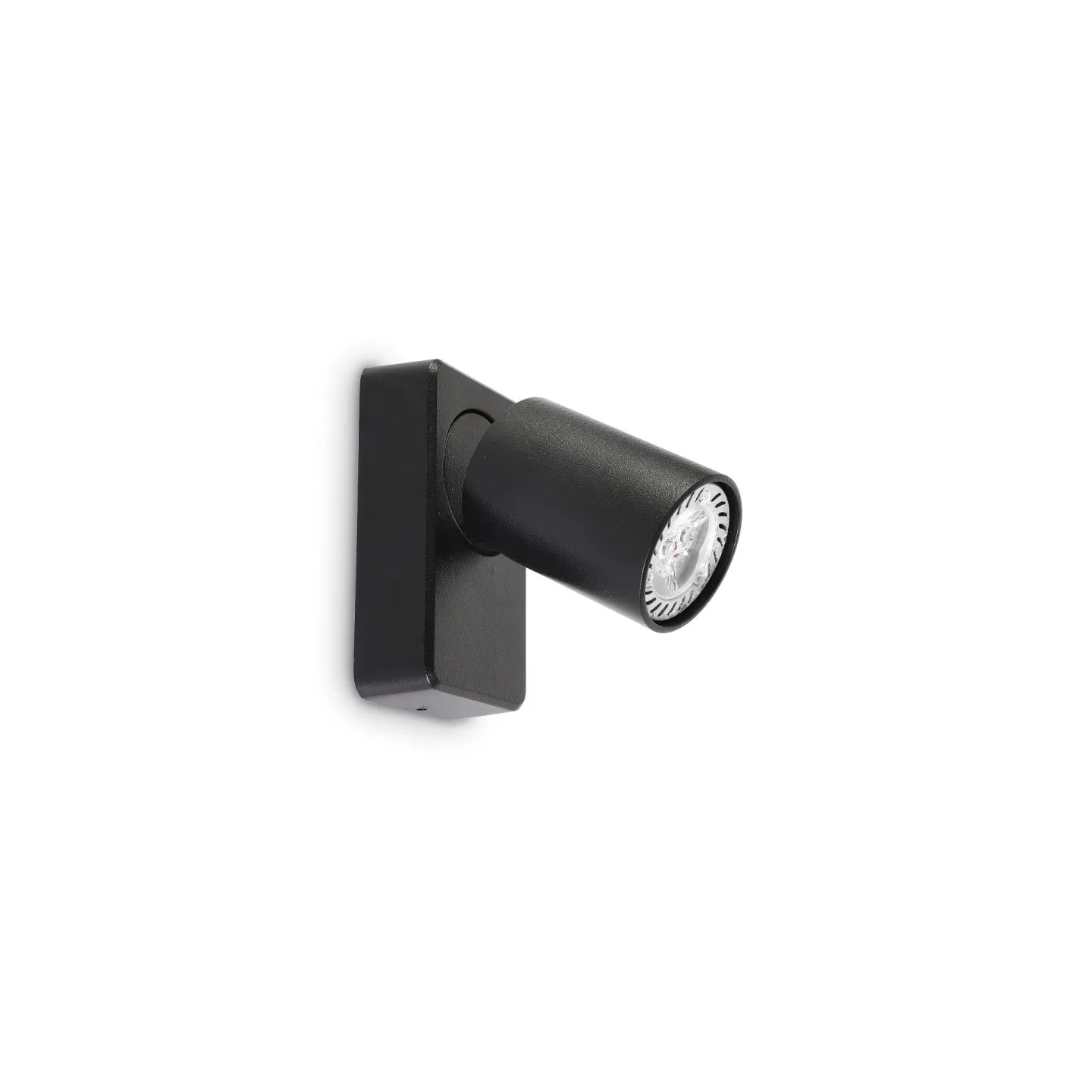 Rudy AP1 Round - Ideal Lux - kinkiet – kolor Czarny (nr kat. 229010)